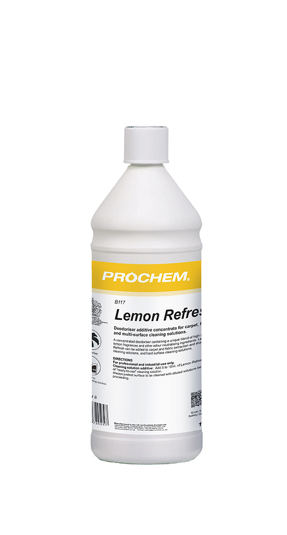 Prochem Lemon Refresh Carpet Deodoriser - 1L